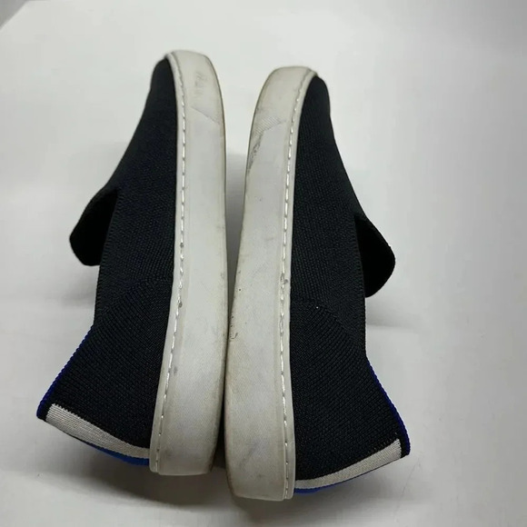 Rothys The Original Slip On Sneaker Laceless Round Washable Shoes Black Size 8 - Picture 6 of 11